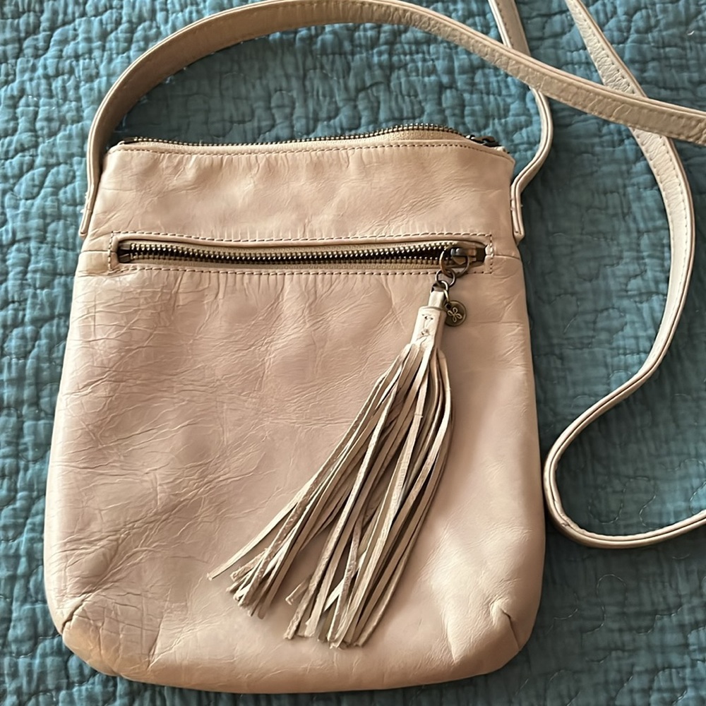 HOBO International Tan Crossbody